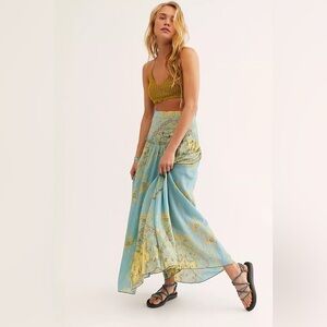 FREE PEOPLE - Farrah Drop Waist Skirt
